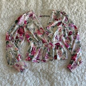 Floral Long Sleeve Blouse